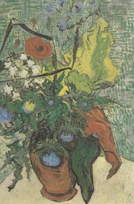 Vincent Van Gogh Wild Flowers and Thistles in a Vase (nn04) china oil painting image